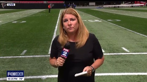 Lions DB Morice Norris carted off the field, game suspended