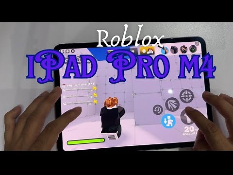 ROBLOX on iPad Pro M4 ~ Gaming Performance