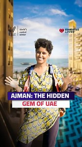 Emirates Loves India on Instagram: "We went on a memorable trip to Ajman, where we discovered exotic local culture, beautiful structures and amazing food. @visituae #worldscoolestwinter"