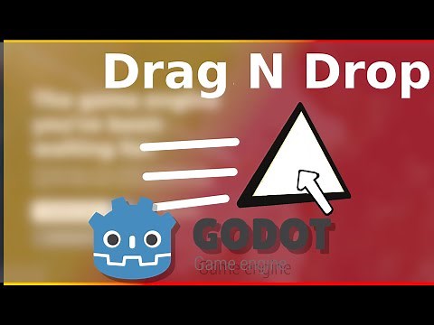 Godot 4 Builtin Drag and Drop System | How to Use