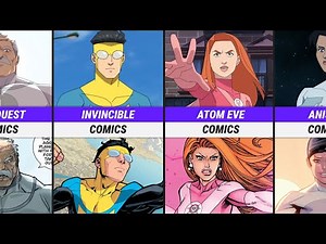 Invincible Series vs Comics Comparison