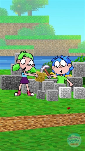 Minecraft Escape Mission! 🧱 Zombie Adventure Game #kids #funny