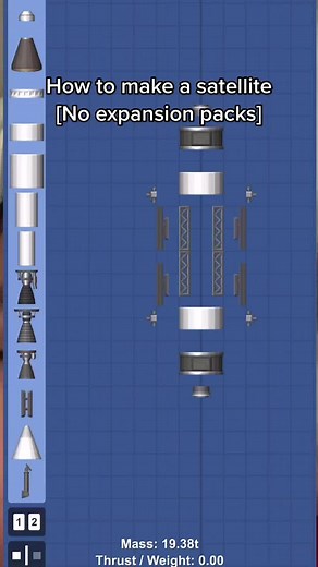 Build Your Own Satellite in Spaceflight Simulator