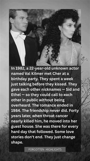 "Val Kilmer Met Cher at a Party in 1982. Their Love Lasted All the Way to the End of His Life"