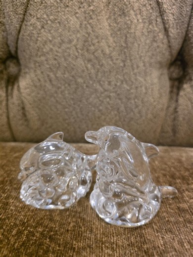 Vintage Lenox Crystal Dolphin Salt and Pepper Shakers - Etsy Canada