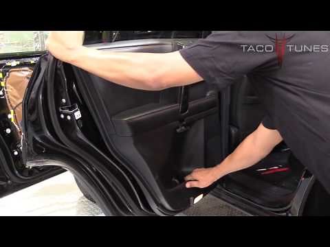 Toyota 4Runner How to remove rear door panels