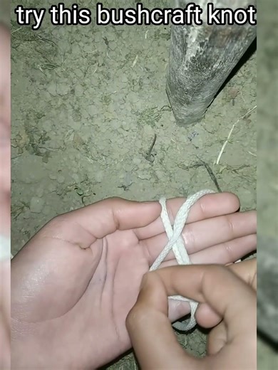 this bushcraft knot is amazing|| #survivalskills #knot #creativesurvival #bushcraftknot #bushcraft