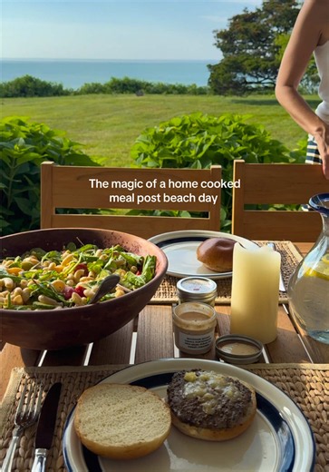 Home-Cooked Cape Cod Dinner After the Beach