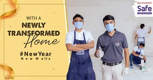 With Asian Paints’ Safe Painting Services. | Asian Paints