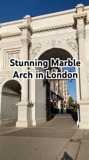The Marble Arch is London’s Iconic Gateway #shorts #london #architecture