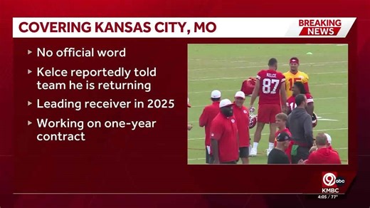 Report: Kansas City Chiefs star Travis Kelce returning for 14th season