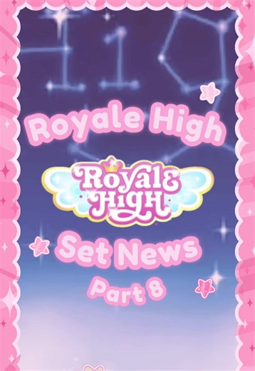 Royale High New Set Part 8 👀✨ ~ image credits: hearts2prin on x ~ #royalehigh #royalehighupdate #royalehightea #rhtc #fyp