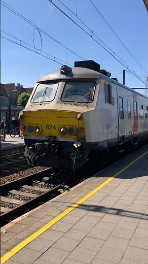 Oudste trein van de Belgische Spoorwegen?!🚂 #nmbs #train