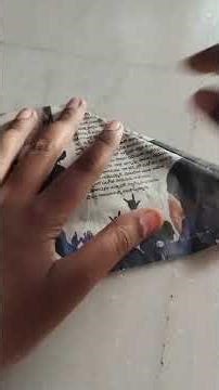 easy paper bowl making with newspaper without glue # easy reuse idea