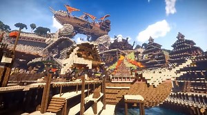【MHW】《魔物獵人：世界》Minecraft化　四個月砌出調查據點！
