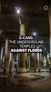 G-Cans: The Underground Cathedral That Protects Tokyo from Floods. #Japan #tokyo #infrastructure | Cultura Colectiva