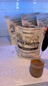 This is Paleovalley’s Grass Fed Whey Protein, and yes—I stock up. Here's why: ✅ 13g of grass fed protein with colostrum for immune + gut support ✅ No gluten, soy, added sugar, or junk ✅ Whey concentrate (not isolate) for healthy fats + minimal processing ✅ Digestive enzymes for better absorption and less bloat And right now it’s Buy One, Get One FREE! Click the link below and stock up.  | Paleovalley | Facebook