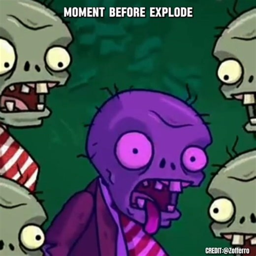 Exploding Zombie Moment #pvzanimation #shorts