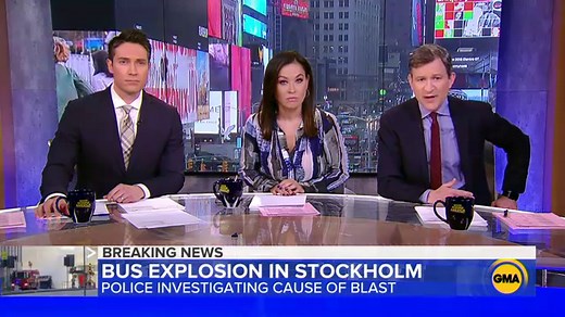 Explosion rocks the capitol city of Stockholm