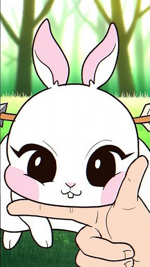 ⚠️깜놀 주의⚠️ 저주토끼 #shorts