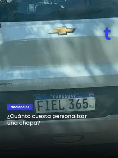 Cómo personalizar tu chapa en Paraguay