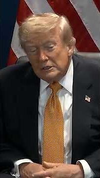 President Trump at NATO summit: "The Russians and Ukrainian people, they can get along."