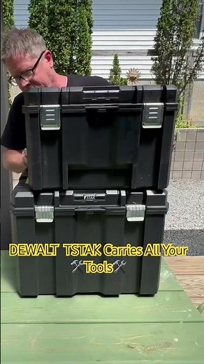 DEWALT TSTAK Tool Boxes Carries All Your Tools #toolbox #toolstorage #dewalt #onamazon #amazonfinds