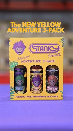 Stanky®️ Sauce | Our new Adventure 3-pack boxes are the best way to Feed Adventure with Family & Friends 🔥🙌🔥 Watch as @daddystanky builds an Yellow... | Instagram