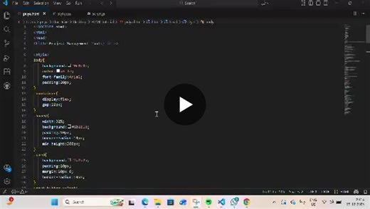 #codealpha #projectmanagement #webdevelopment #html #css #javascript #internship | Priya T