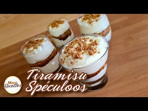 Tiramisu aux Speculoos Recette Facile et Rapide