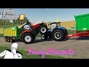 Funny Moments & Crash Compilation - Farming Simulator 19 Multiplayer #4