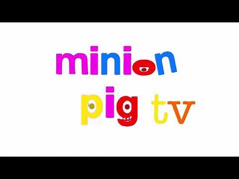 Minion Pig TV Logo Bloopers 2 Take 24: Mokay Entertainment Letter Colors