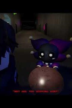 The Joke Hub Cutscene and the Gamemaster in the Backrooms [REDACTED] #roblox