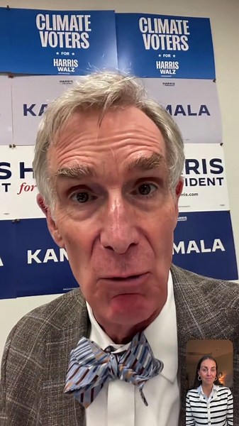 Bill Nye urges climate voters to show up in North Carolina
