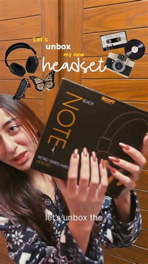 Ayna Sulaiman | Unboxing the vibe, styling the look 🎧✨ All set with the Boost Note Retro Headset — retro is the new cool. Order now — Link in bio... | Instagram