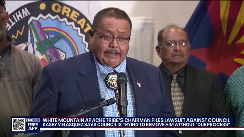 White Mountain Apache Tribe's chairman files lawsuit against council