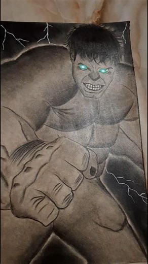 how make hulk skech charcol skech short or new edit