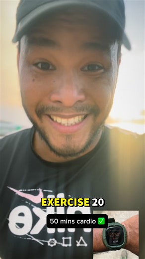 Keeshon Vane on Instagram: "Exercise 20 ✅ Sculpting that temple 2026 👌 Committed to the commitment ✅ 50 minutes cardiovascular 🫀 training ✅ Let’s goooo 🚀🚀🚀🚀🚀🚀🚀 Go and exercise ✅ #exercise #cardio #fitlife #jogging"