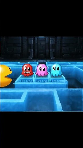8-Bit Pac-Man Turns REAL 😱 | Retro Meets Reality! #shorts #pacman