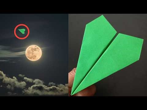 Como Hacer un Avion de Papel que Vuela Mucho