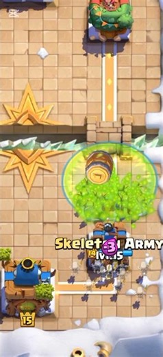 99% Players Don’t Know This Skeleton Pro Trick 💀| Clash Royale #shorts