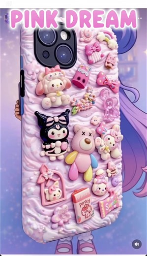 DIY Kawaii Kuromi Phone Case Ideas