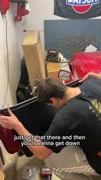 Part 2 of getting skillard’s door cards into the 280zx #car #shorts #nissan #datsun #280zx #diy