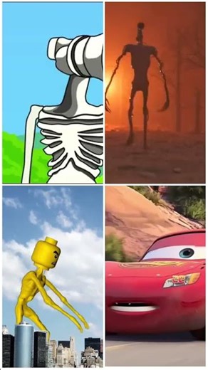 Siren Head vs Evolution of Siren Head In Coffin Dance