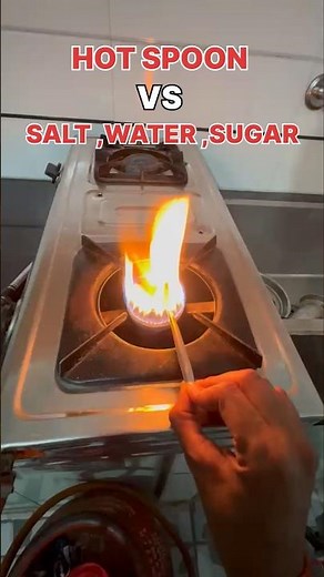Sugar vs Salt vs Water – The Result Will Surprise You! 🧪🔥