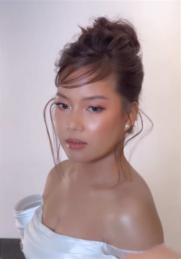 RIDAL HAIR UP 😍✨ #fyp #fyppppppppppppppppppppppp #atenikkshairatyling #fyp #hairup makeup by @Quency Guevarra