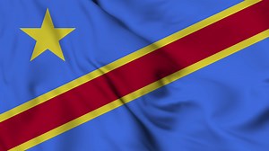 Download Congo Democratic Republic flag animation for background in 4k. Happy independence day national flag waving. Patriotism symbol. Flag motion graphics. Flag moving for free