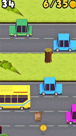 road cross gameplay #car #cargames #crossing #shortgame #trendinggame #videogame