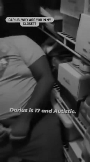 Darius the Gigachad Exploring the Closet | Autism Awareness and Stimming Pride