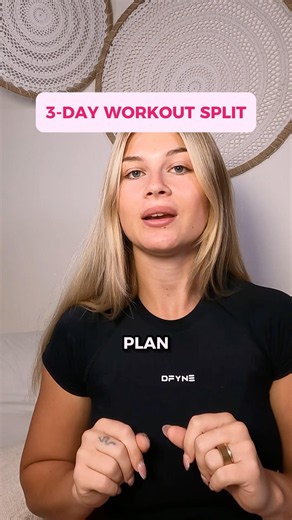 3 Day Split in the gym #fitness #workoutsplit #fitgirl